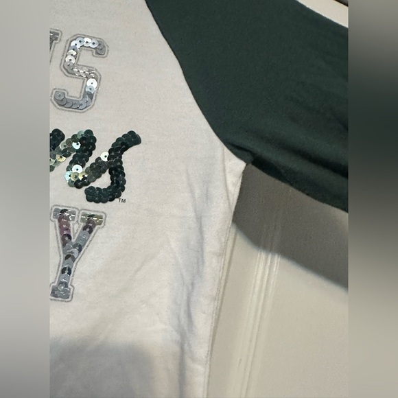 Michigan state kids 3/4 sleeve Tee top - Picture 4 of 7